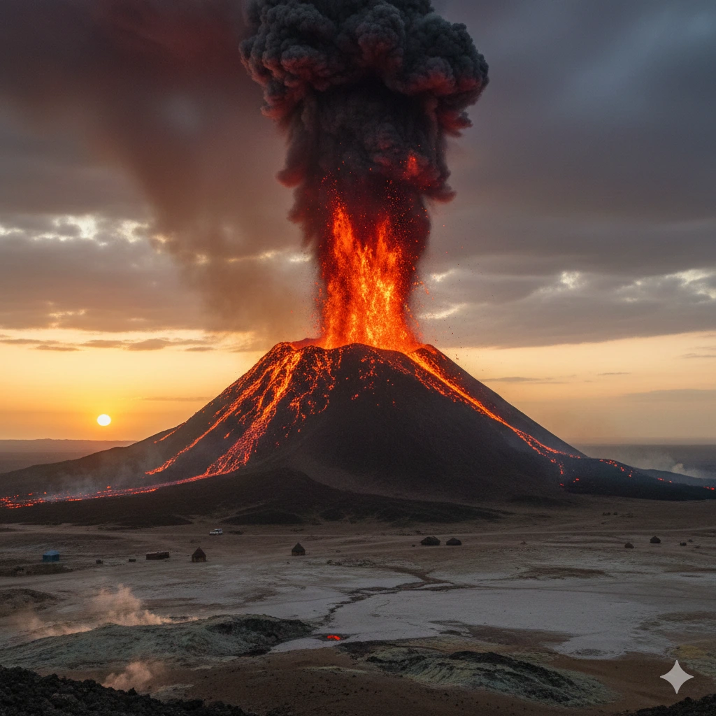 Ethiopia Volcano Eruption