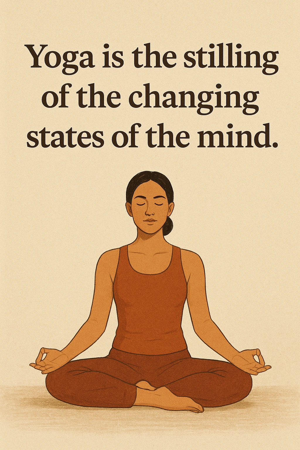 Yoga is the stilling of the changing states of the mind 2 Yoga is the stilling of the changing states of the mind