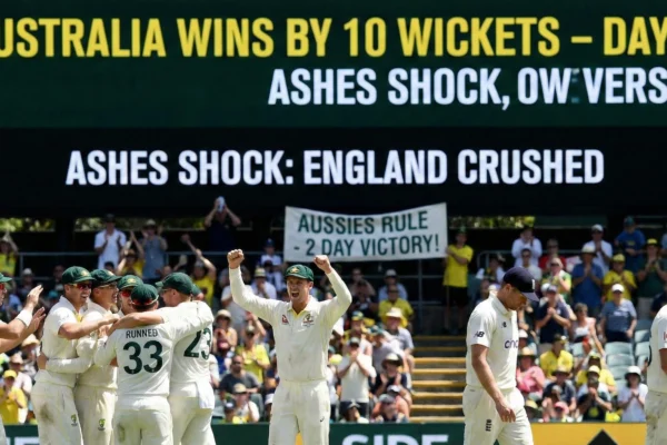Ashes Shock Australia Crushes England in Two Days