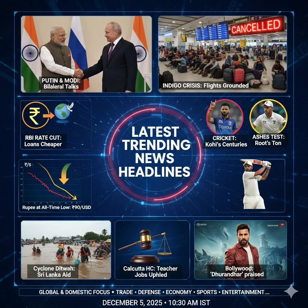 Latest Trending News Headlines