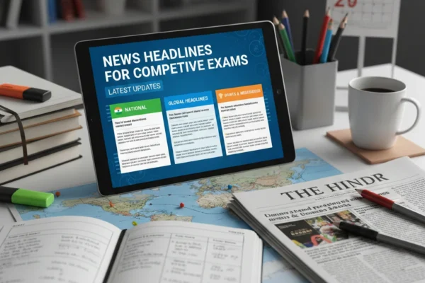 News Headlines for Competitive Exams