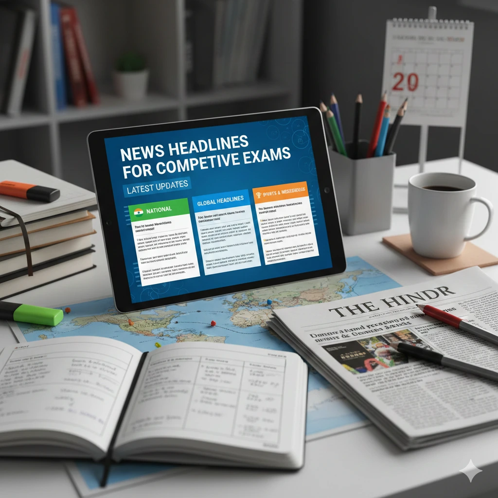 News Headlines for Competitive Exams