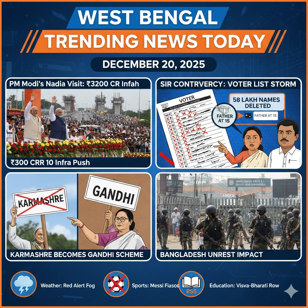 West Bengal Trending News Today