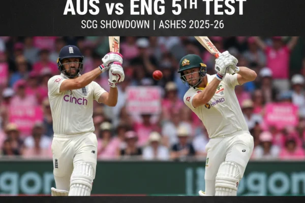 Australia vs England 5th Test