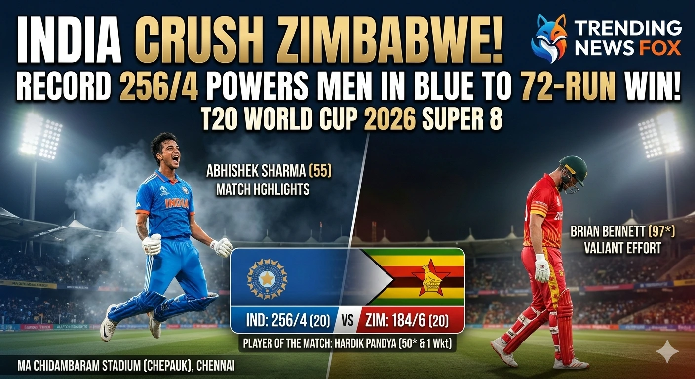 IND vs ZIM