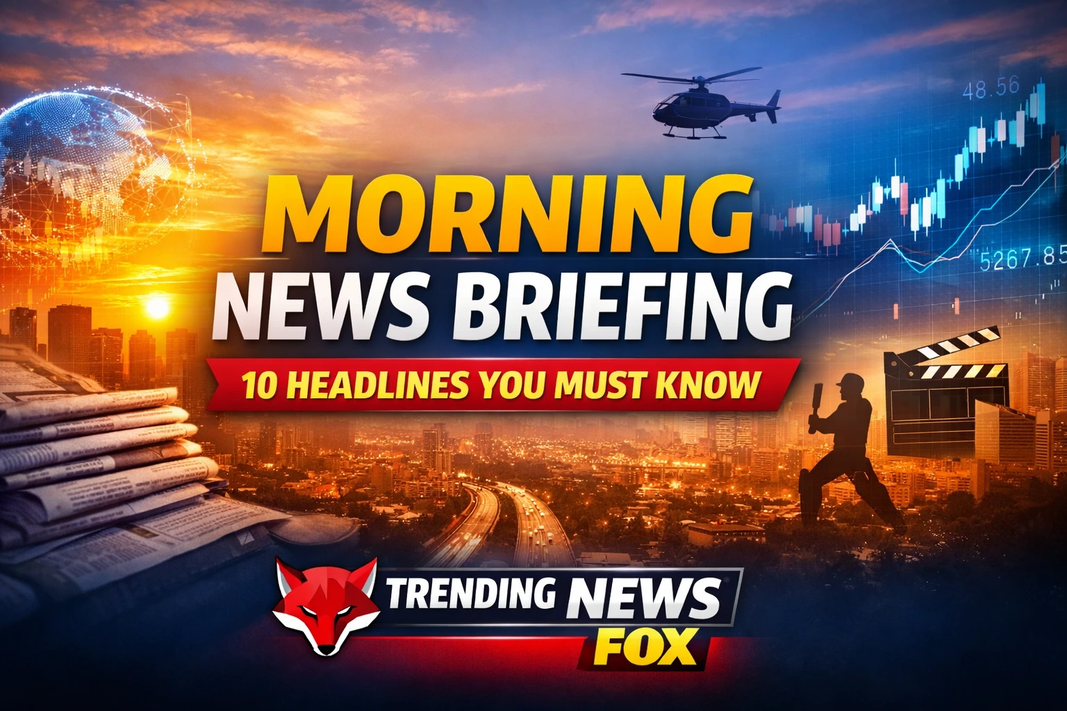 Morning News Briefing Top 10 Headlines You Must Know Today