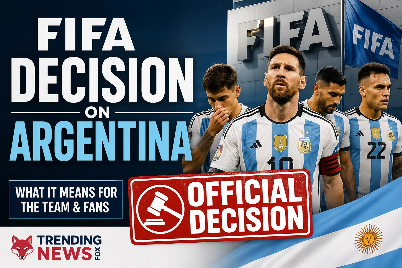 FIFA Decision on Argentina