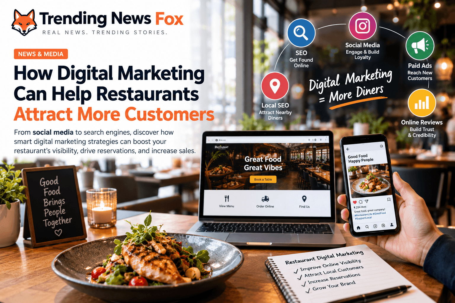 Digital Marketing for Restaurants