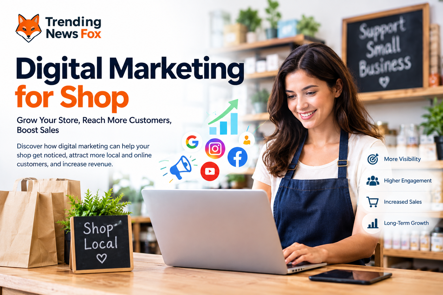 Digital Marketing for Shop