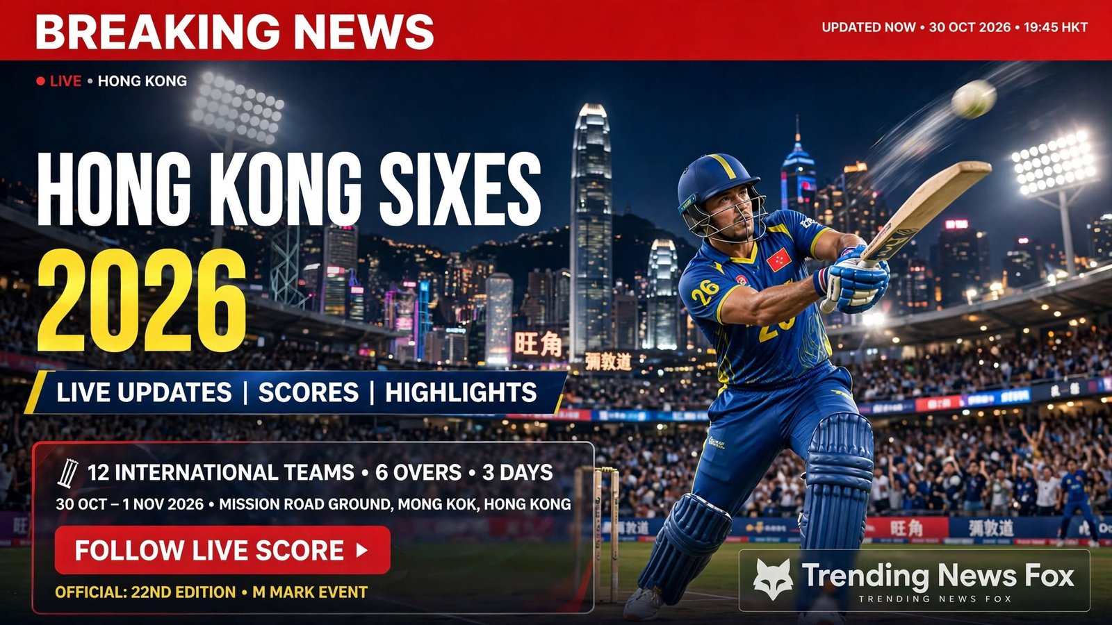 Hong Kong Sixes 2026