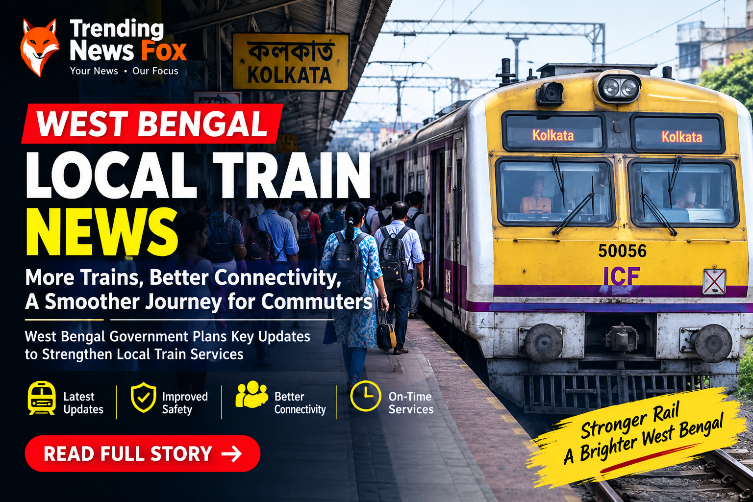West Bengal local train news today