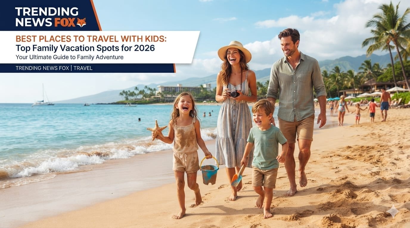 Best places to travel with kids